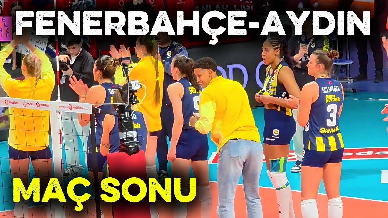 Fenerbahçe-Aydın Maçı Sonu Melissa Vargas Neşesi🤩💙 #volleyball #melissavargas #fenerbahçe #goodvibes