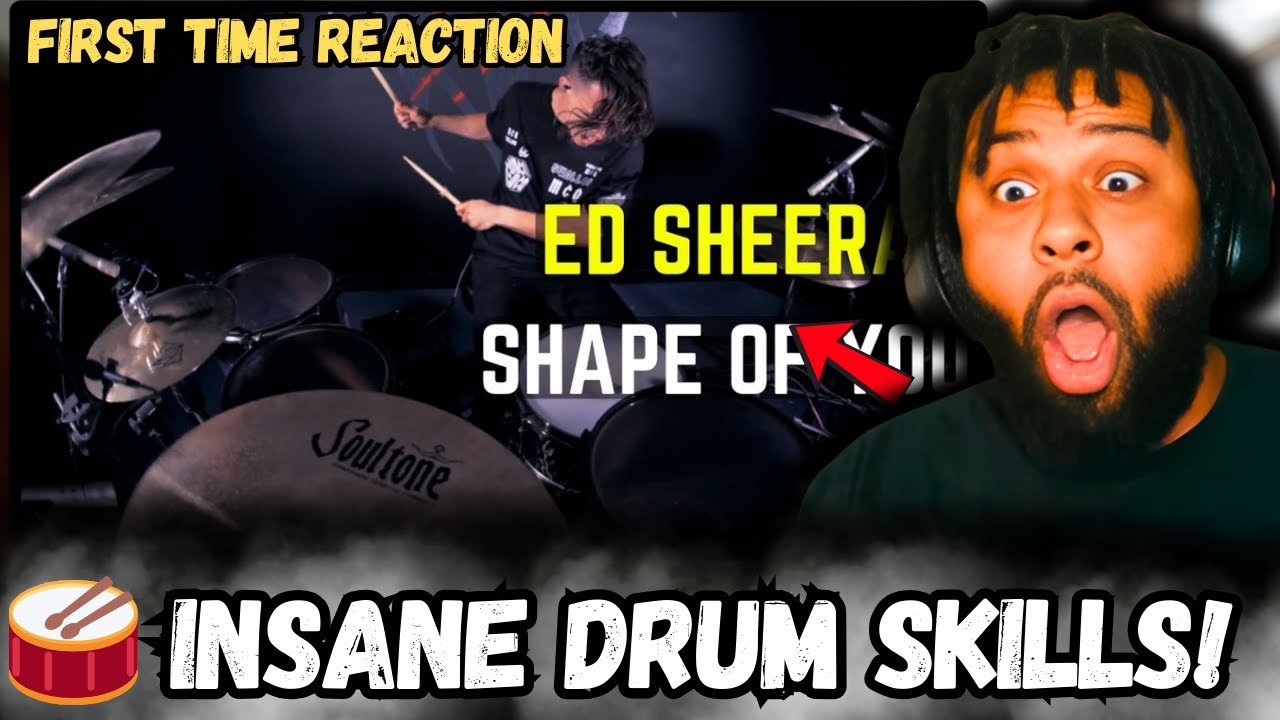 Ed Sheeran – Shape Of You (Matt McGuire Drum Cover) [REACTION] | Insane Drum Skills!