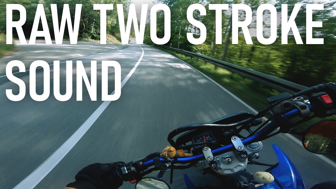 Screaming Two Stroke in Traffic | Yamaha DT 125x RAW | ChristianPfuscht