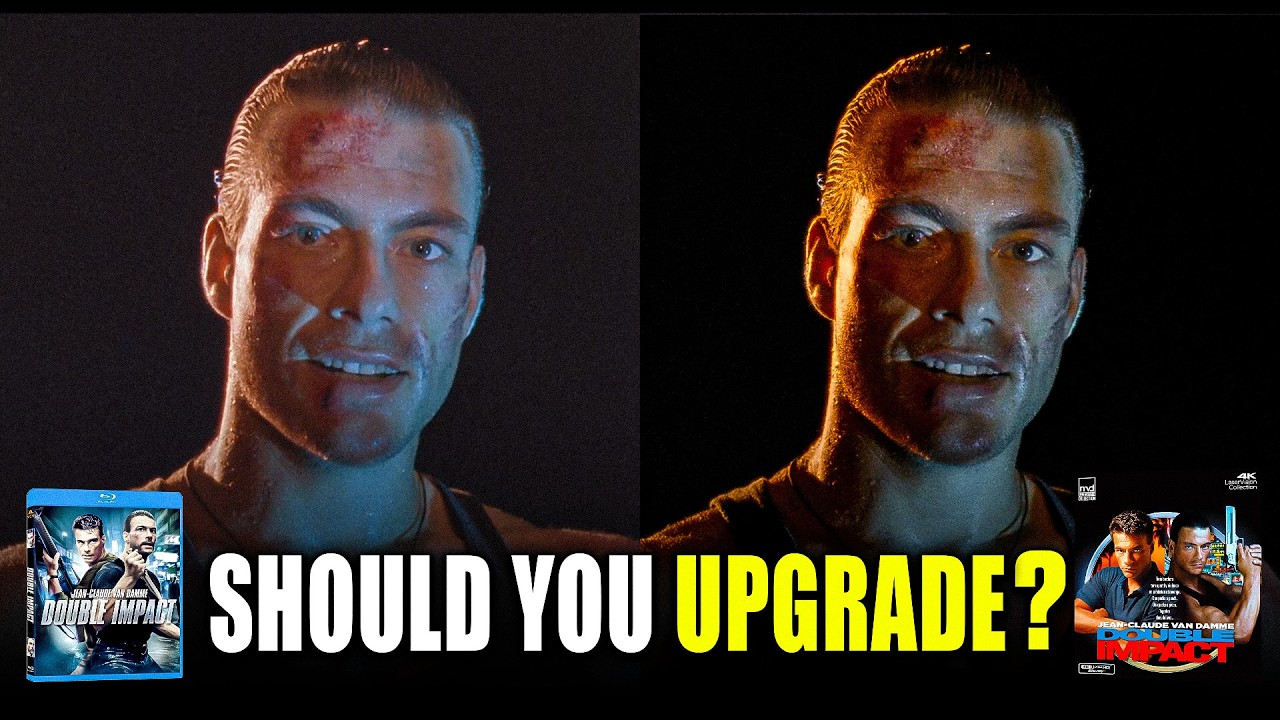 Double Impact (1991) 4k UHD Review | 4K UHD vs Blu-ray BREAKDOWN!