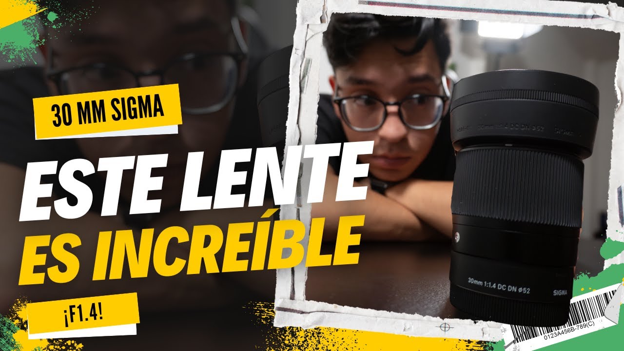 📸 La NITIDEZ de este LENTE es INCREÍBLE / REVIEW SIGMA 30 MM F1.4