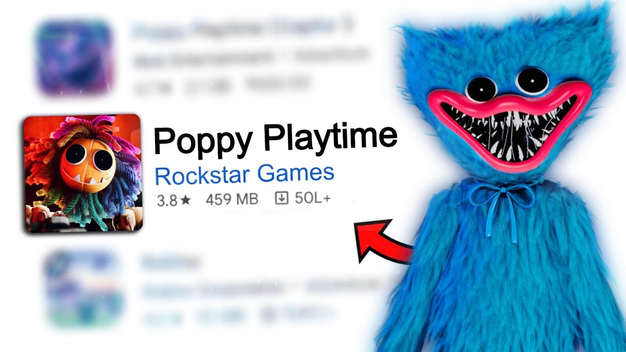 I Tried Poppy Playtime Games 🤩 From Playstore🔥