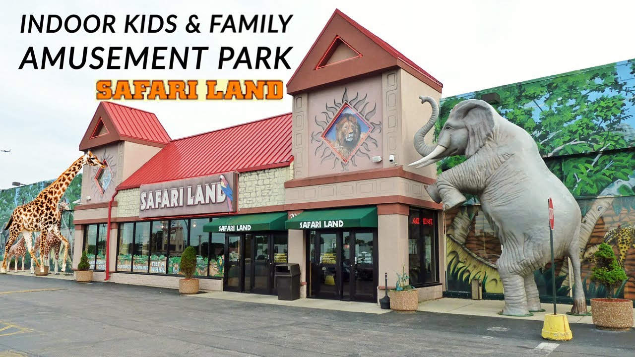 Safari Land kids & family indoor amusement park in Villa Park, Illinois
