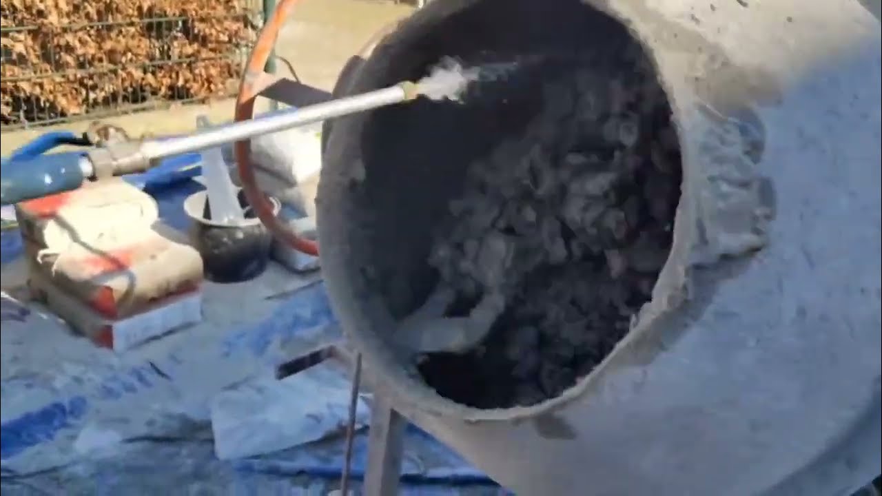 ZELF EEN BETONNEN FUNDERING MAKEN VOOR EEN NIEUWE KOZIJN OF PUI #beton #fundering