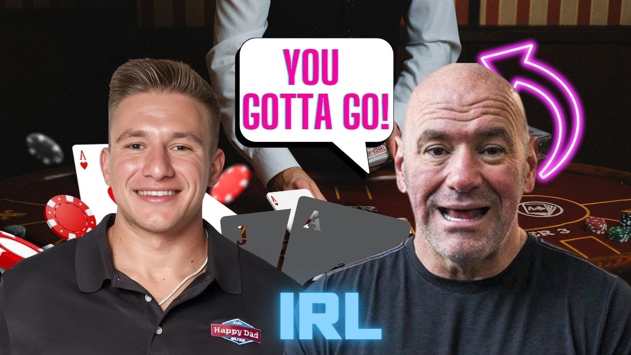 Dana White Kick's Out Dealer Playing High Stakes BlackJack With Stevewilldoit