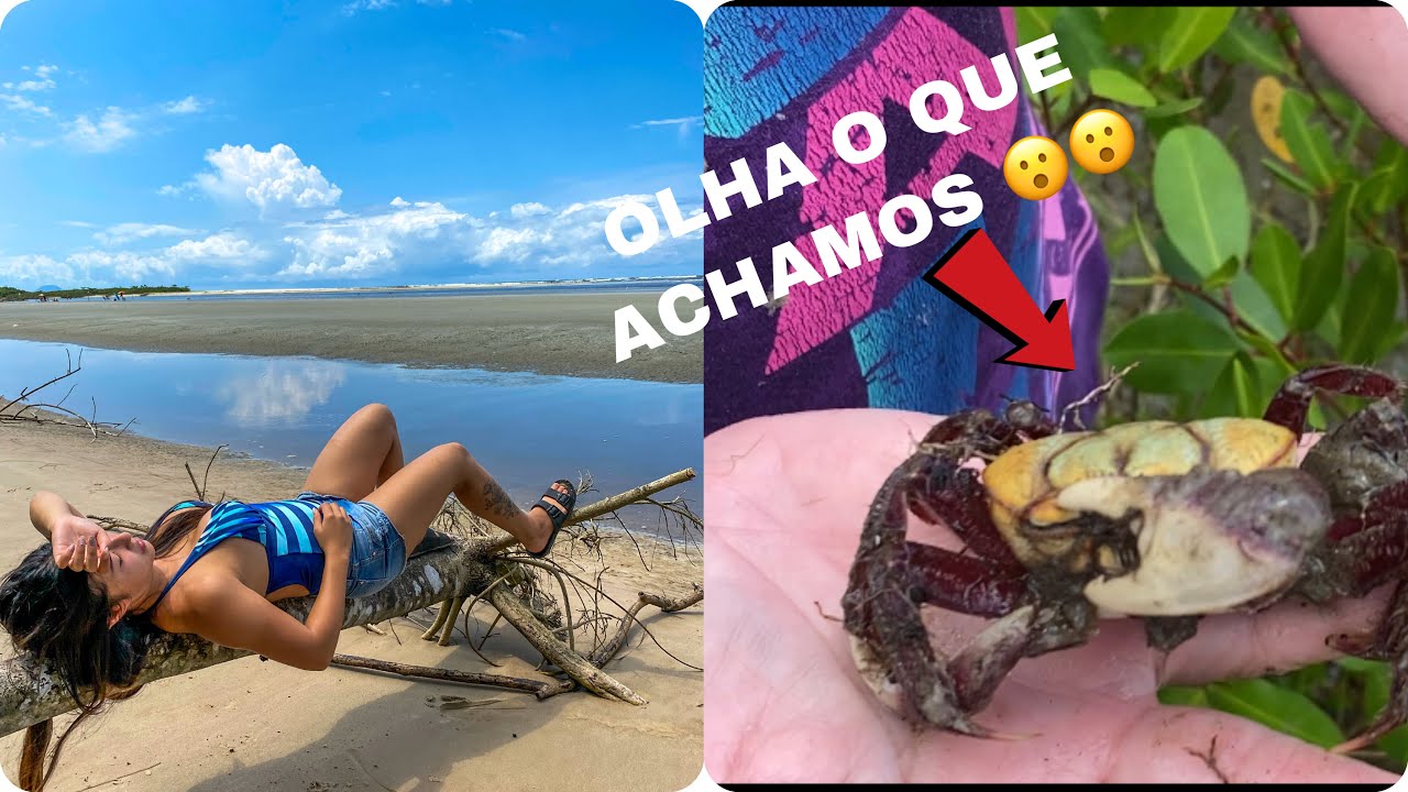 VLOG- CONHECENDO A PRAIA DE ITAGUARÉ COM A FAMÍLIA BUSCA-PÉ!!!