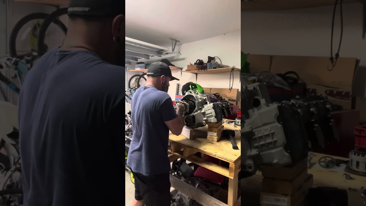 Zx 10 transmission removal