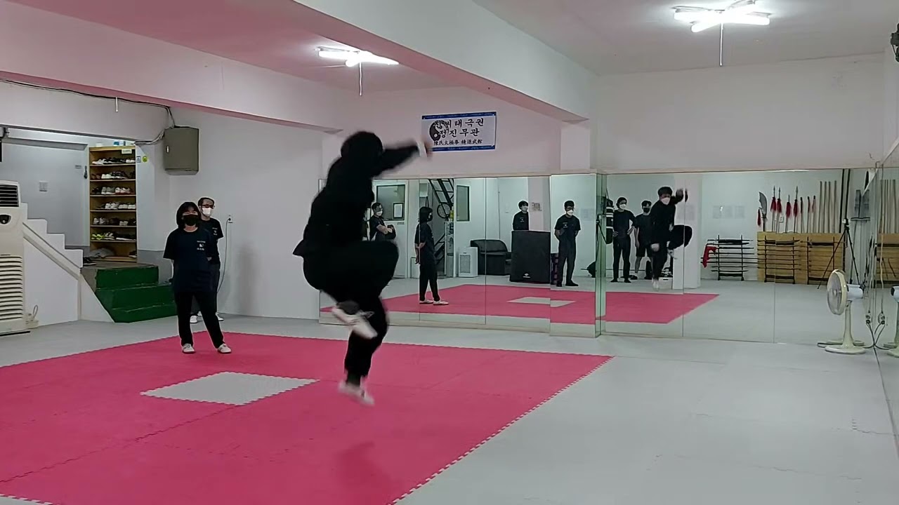 노가 2로 포추 강습중에(2021년 10월)