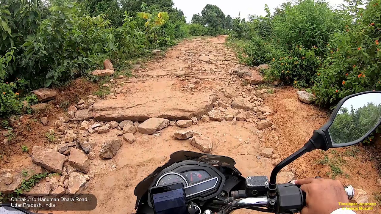 Timelapse Journeys || Chitrakut Hanuman Dhara Road || Uttar Pradesh, India