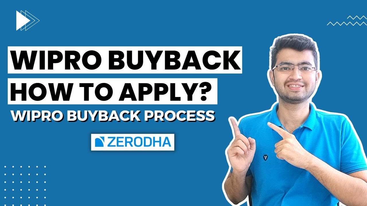 How to Apply For Wipro BUYBACK 2023 | Zerodha Kite | YASH Tv