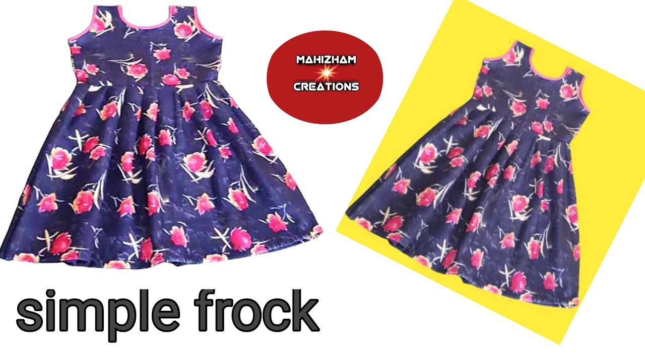 Baby frock cutting and stitching in tamil|3-4year baby dress cutting and stitching|Baby frock| DIY