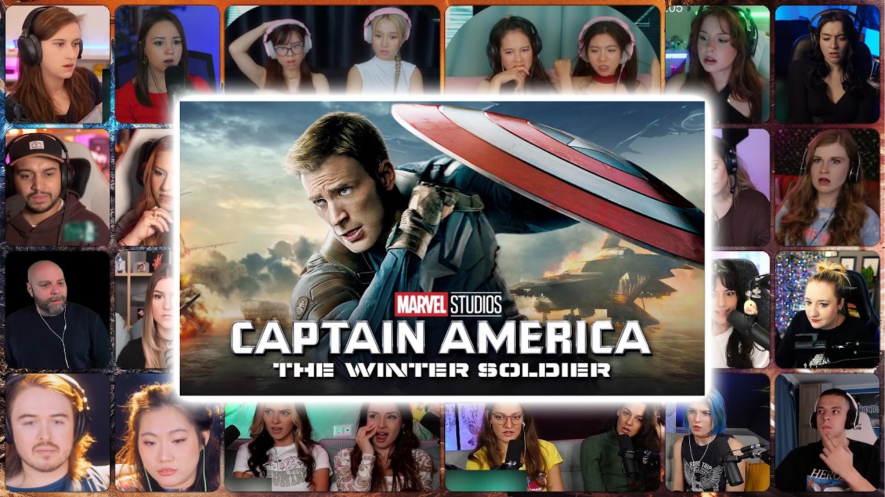 Captain America: The Winter Soldier (2014) Reaction Mashup