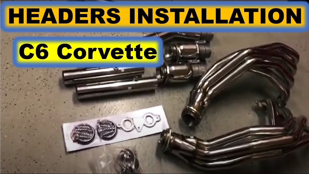 C6 Corvette Headers X Pipe Installation