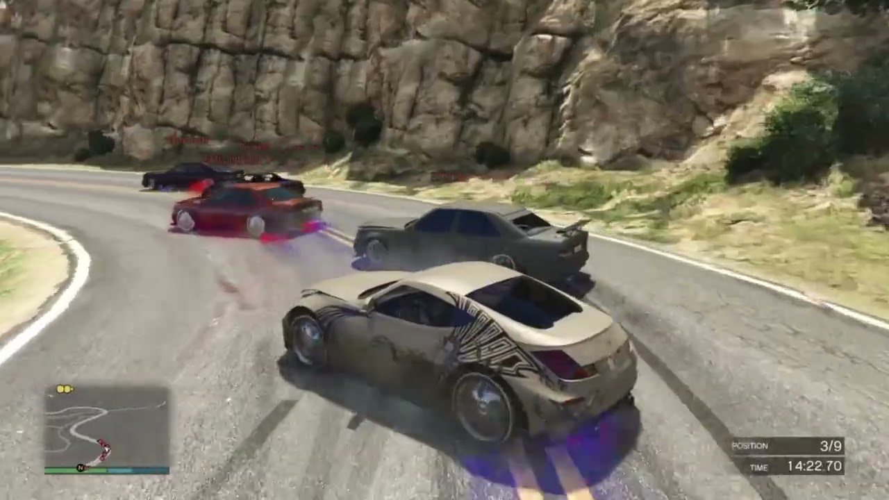 GTA Online Drift Session With The #gtamob 