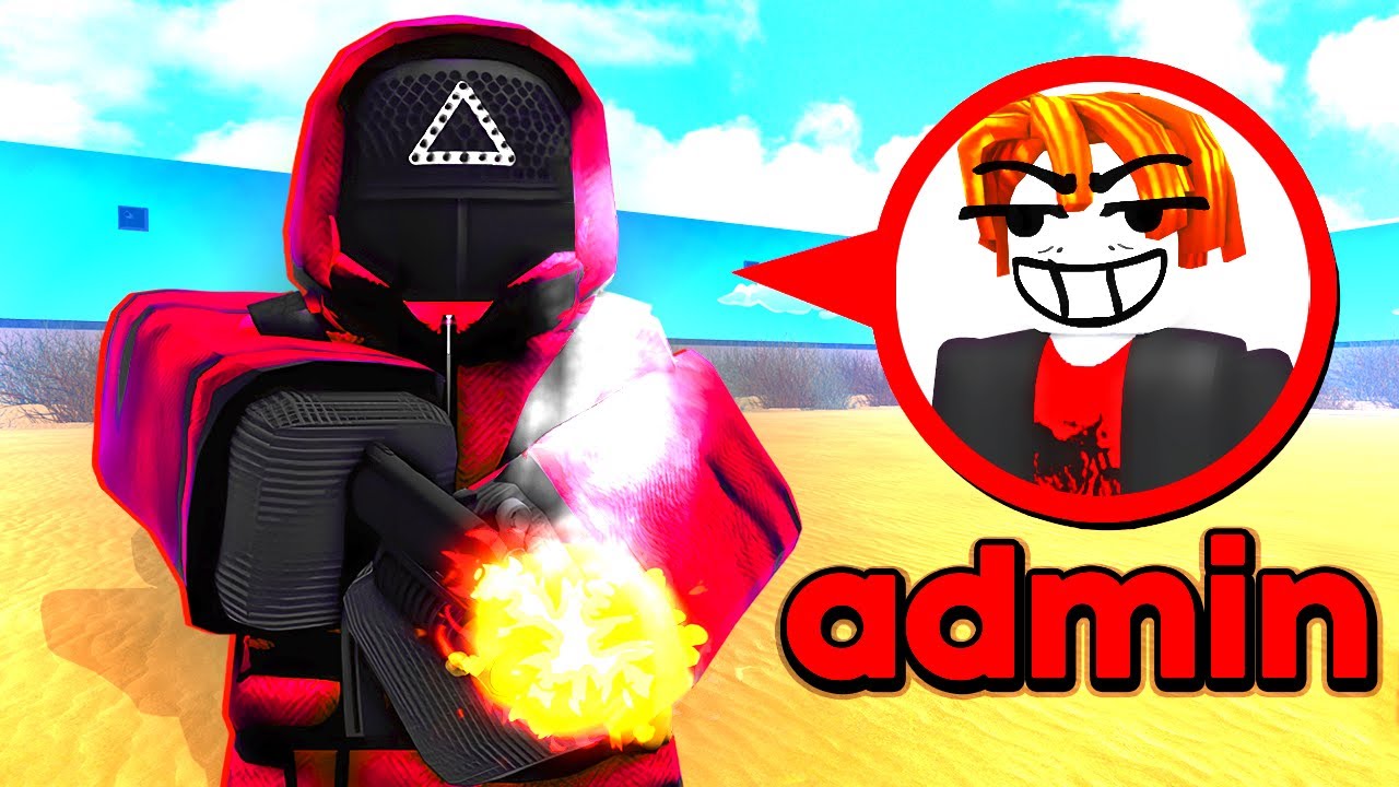 EU VIREI GUARDA COM ADMINISTRADOR NO ROUND 6 E M4TEI TODO MUNDO NO ROBLOX 😈 (Todos me Odeiam)