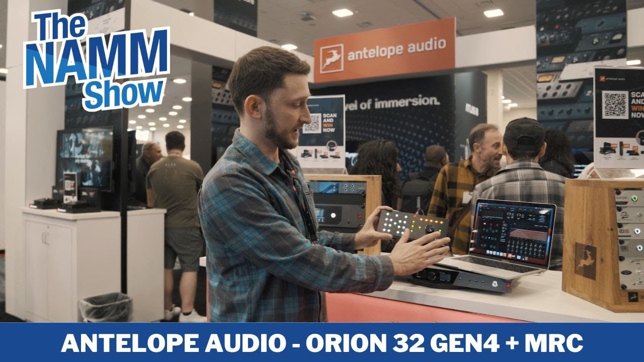 NAMM 2023: Antelope Audio - Orion 32 Gen4 + MRC