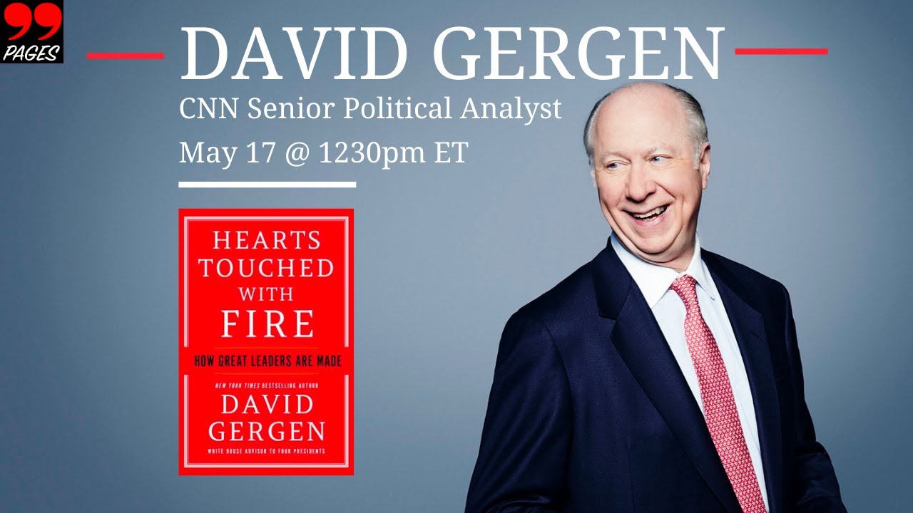 David Gergen on 99pages on his new book 