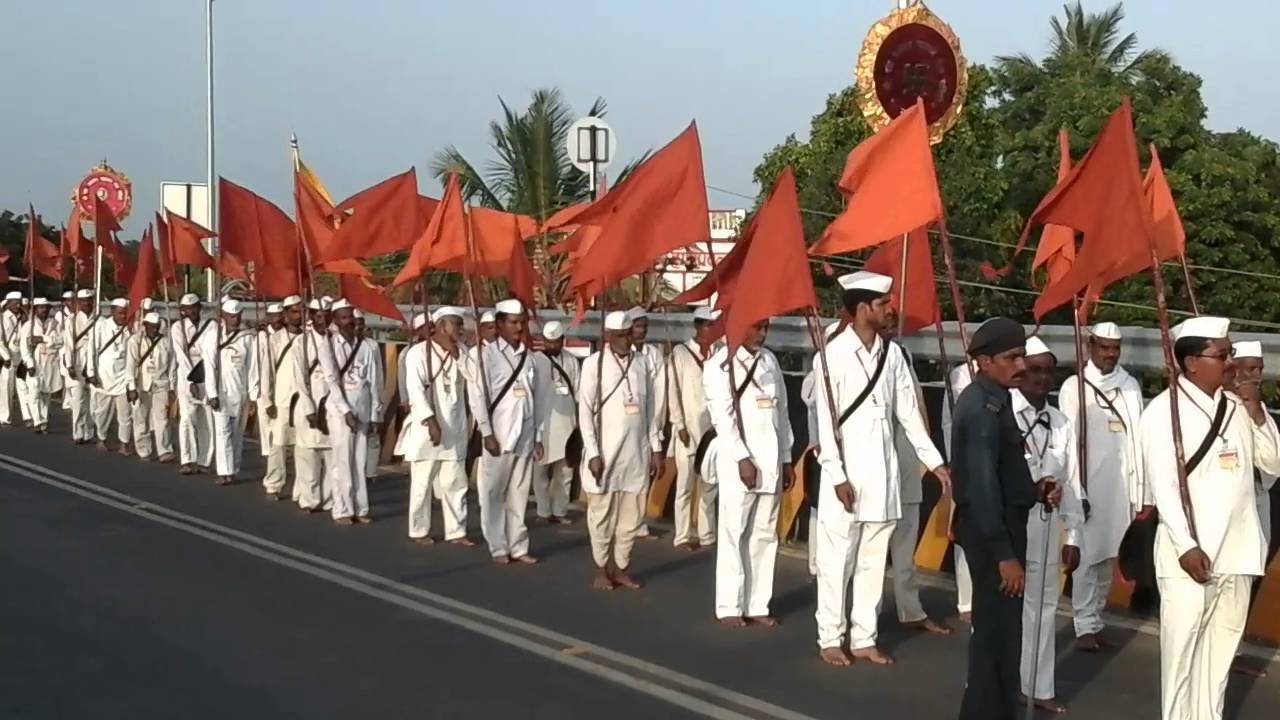 V1603 Nag-Shegaon Palkhi Pad Yatra 14th day (16 Aug 16). A S2GMS2 Timki Aug 16 Production