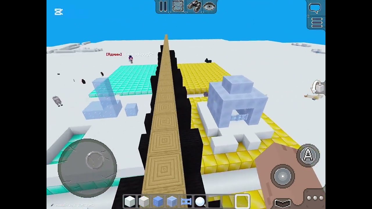 СТРОИМ СНЕЖНУЮ БАЗУ ВМЕСТЕ С МОЛЛИ!❄️☃️