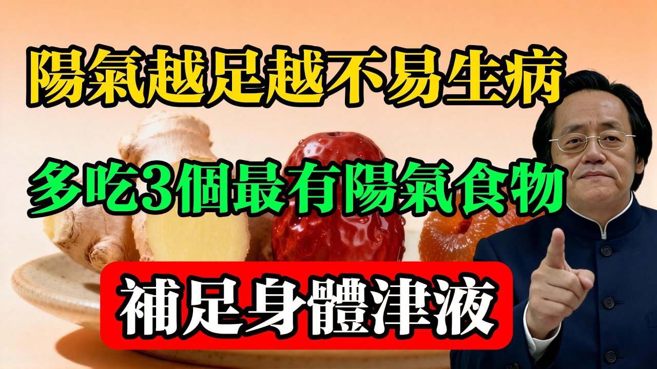 倪海廈：陽氣越足，越不易生病，多吃3個最有陽氣的食物，補足身體津液！#倪海廈 #陽氣不足 #乾薑養生 #肉桂補腎 #化橘紅化痰 #冬季養生 #中醫調理 #扶陽固本