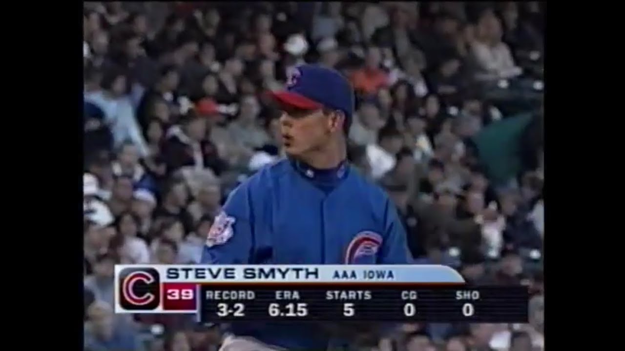 Chicago Cubs @ San Francisco Giants - Aug  6, 2002 - Steve Smyth MLB Debut - Barry Bonds HR No. 599
