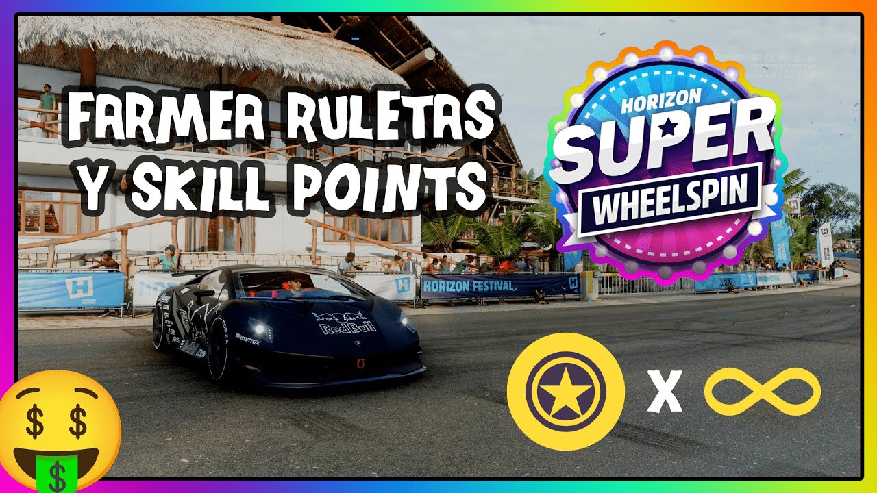 Como farmear Wheelspins y SP (Skill Points) en Forza Horizon 5 en Julio 2023 (Nuevos métodos)