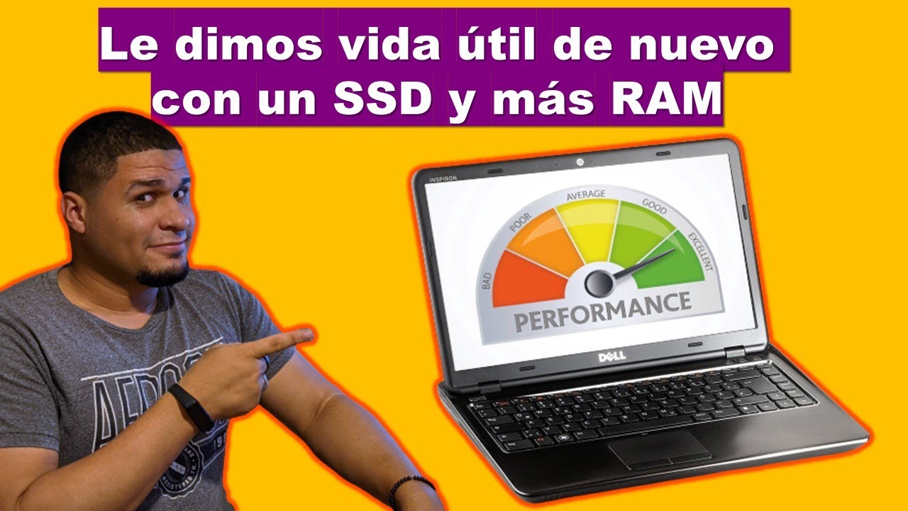 Dell Inspiron 14z N411z - Upgrade de SSD y más RAM