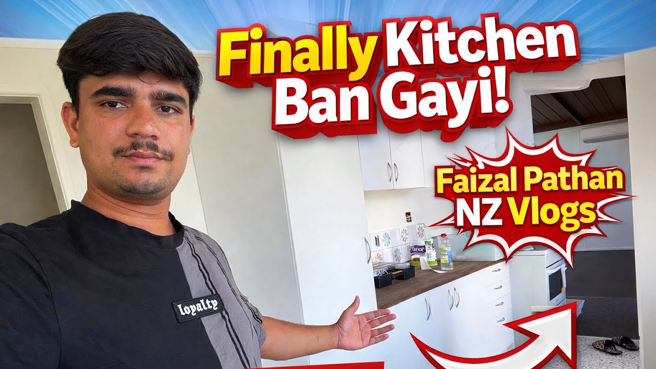 Finally kitchen ban gayi |New Zealand|🇳🇿🔥