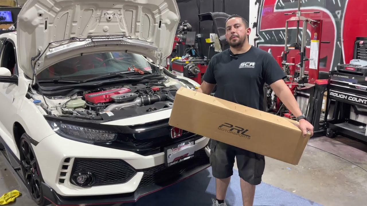 DIY: PRL intercooler Install on Type R Civic FK8