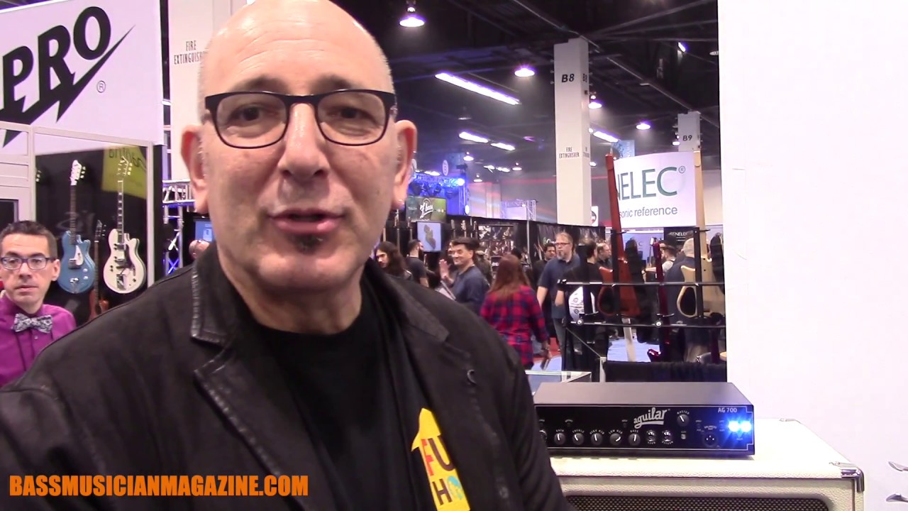 Bass Musician Magazine NAMM 2017 - Aguilar Amplification