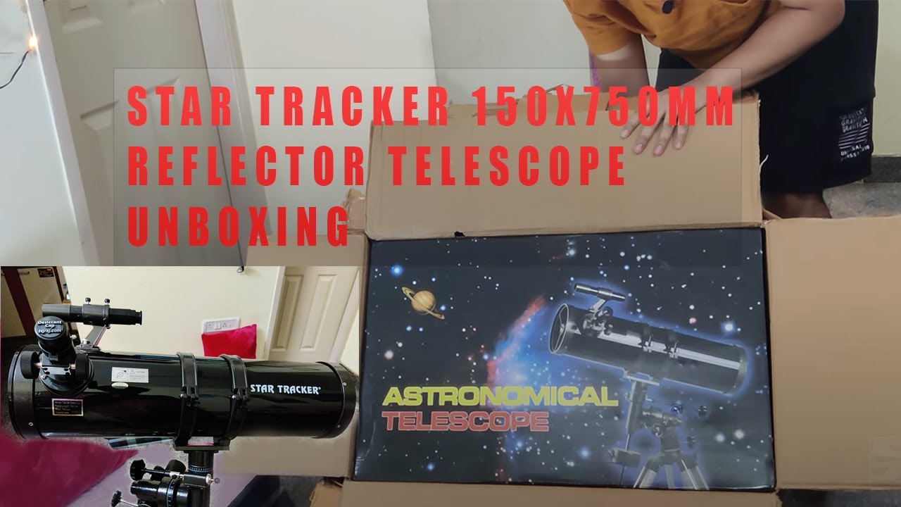 STARTRACKER 150X750MM Telescope Unboxing from Tejraj #telescope #unboxing #4k
