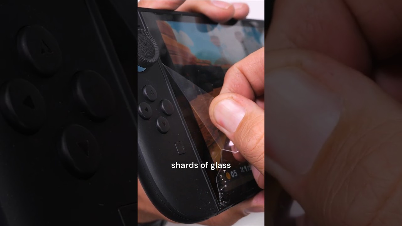 DO NOT REMOVE THE SWITCH 2 SCREEN PROTECTOR!