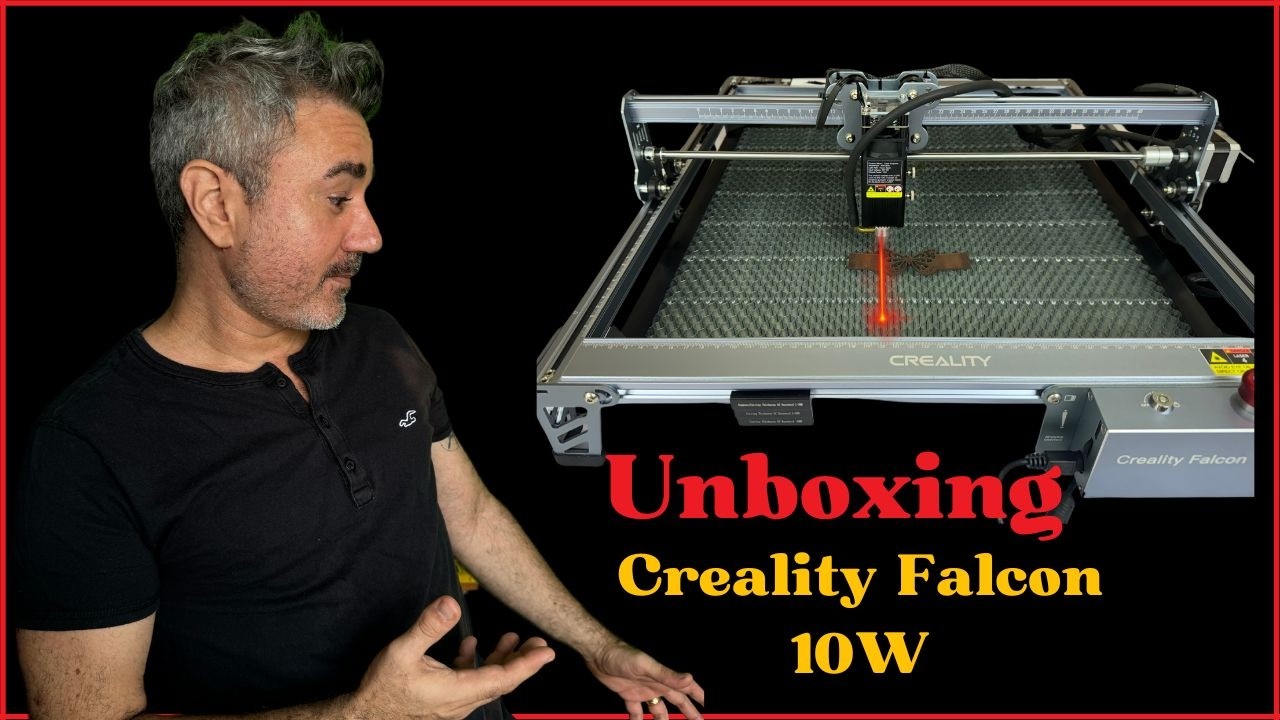 Probando en el CUERO las funciones de la máquina láser Creality Falcon pro de 10W! #crealityfalcon