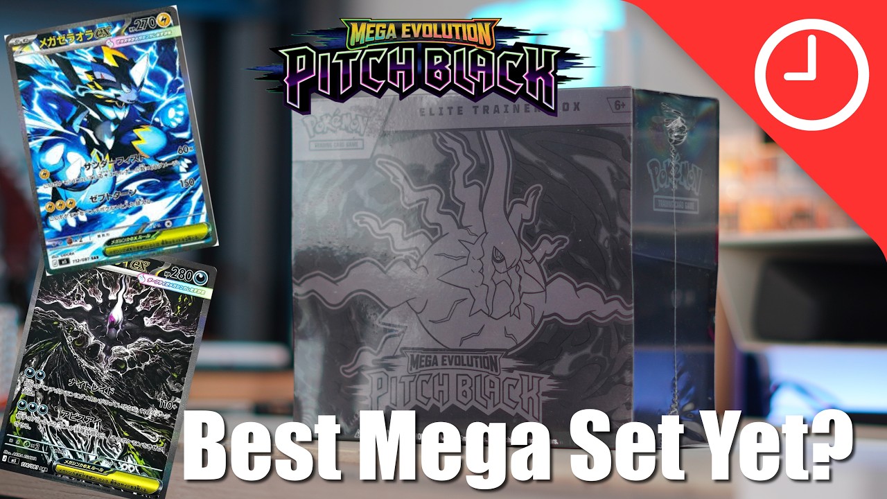 Первый взгляд на НОВЫЙ ETB Pok&eacute;mon &laquo;Pitch Black&raquo;!
