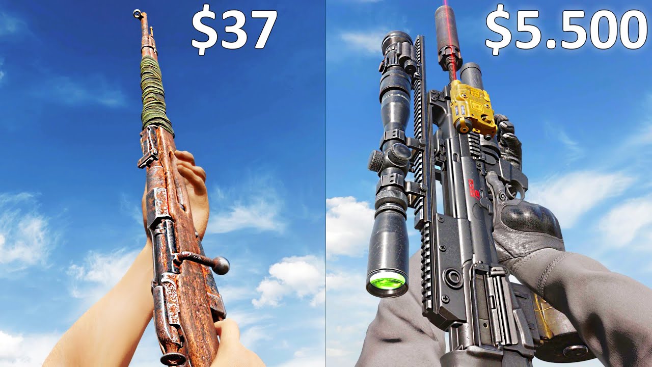 The difference between Cheap and Expensive Guns