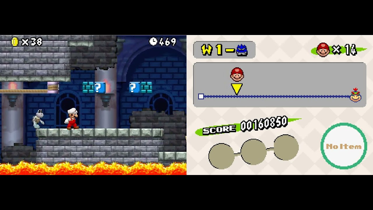 NSMBDS Mod - Super Mario Bros A Classic Adventure - Part 3
