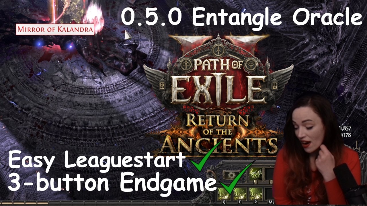 PoE2 0.5 Entangle Oracle (билд для старта лиги и эндгейма в 3 кнопки)