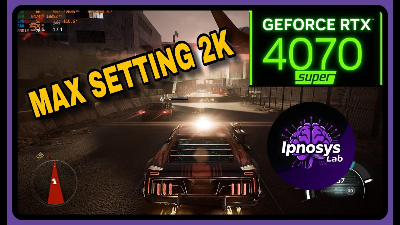 RTX 4070 SUPER | Carmageddon  Rogue Shift | MAX SETTING 2K