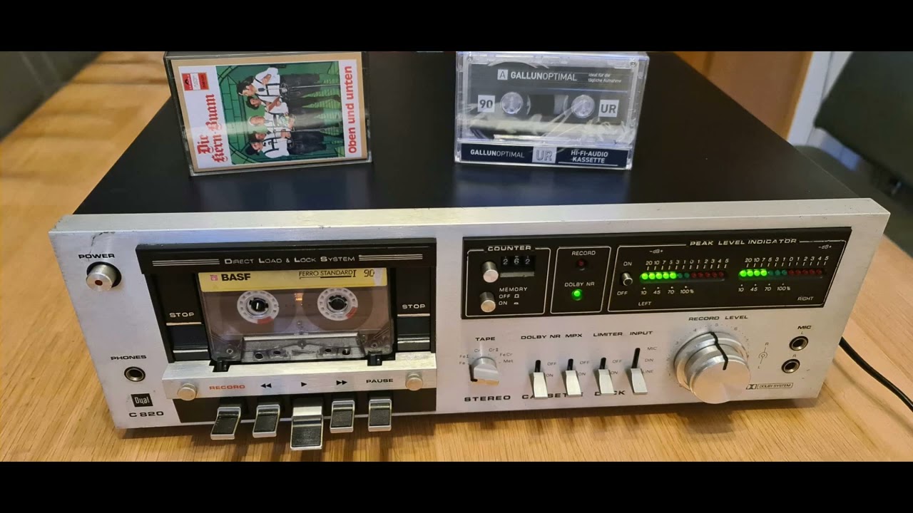Dual C 820 HIFI Stereo Cassette Deck