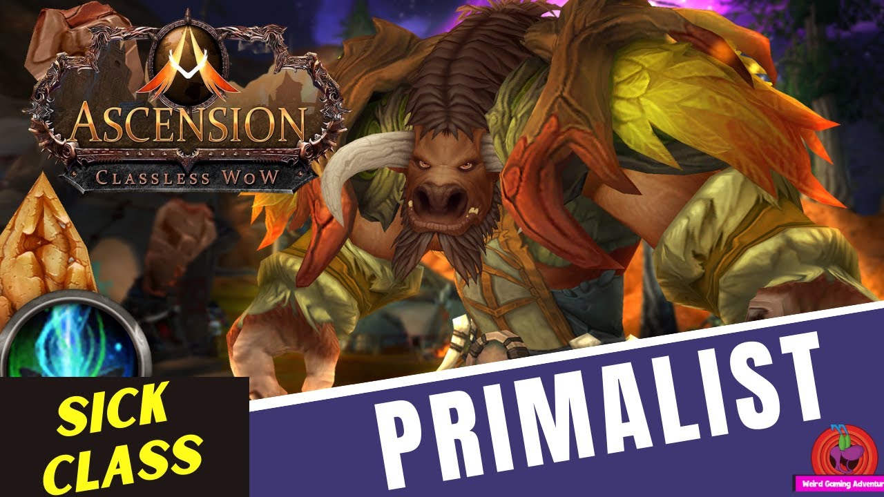 PRIMALIST UNGA BUNGA | Conquest of Azeroth - 21 Classes | Project Ascension - Classless WoW