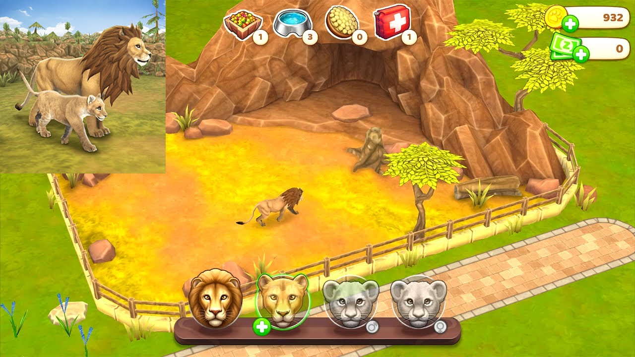Animal Garden: Zoo and Farm - Gameplay Walkthrough - (iOS, Android) Part 1