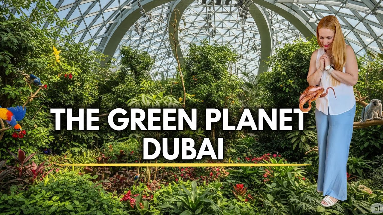The Green Planet Dubai | City Walk | Complete Tour | Tropical Forest In The Desert | Dubai | UAE 
