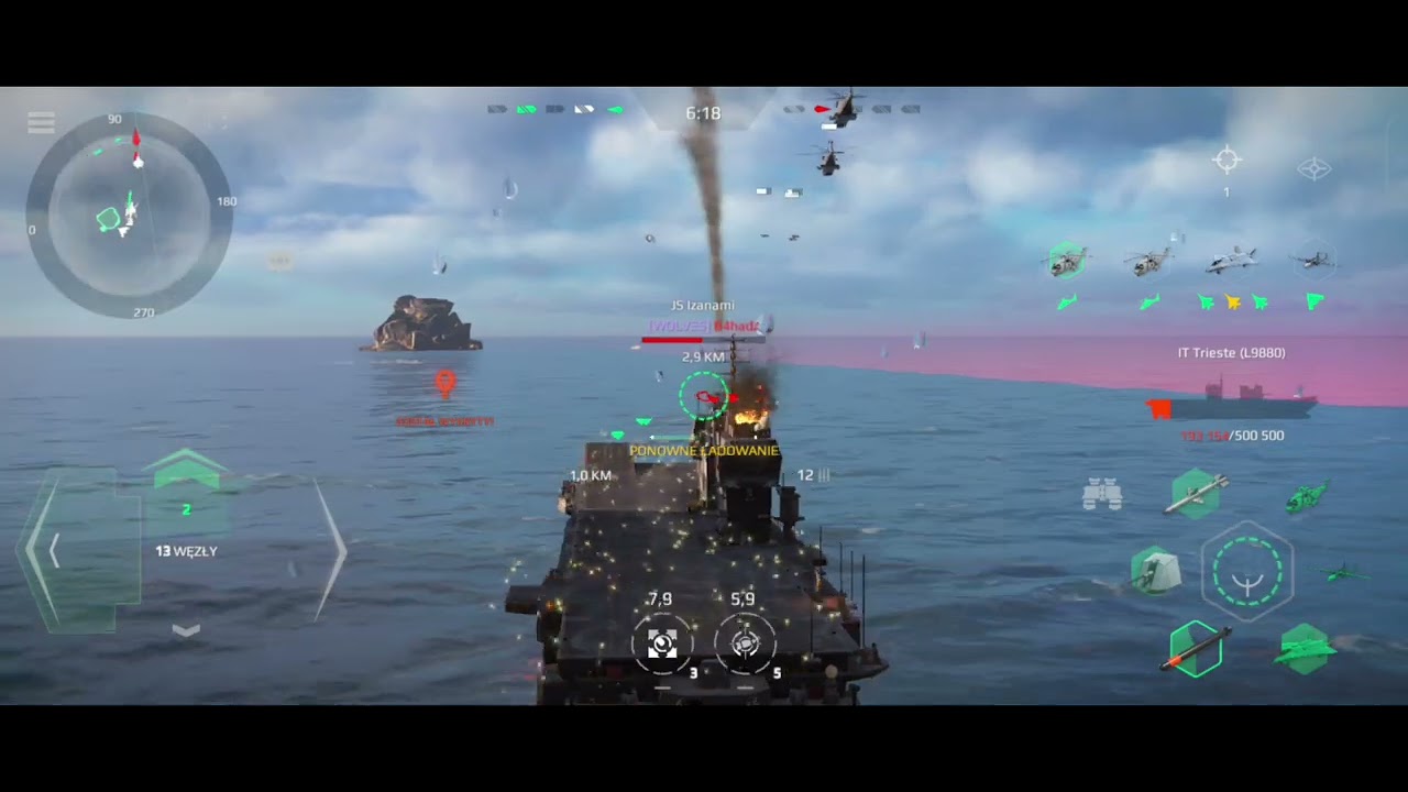 IT TRIESTE gameplay | Modern Warships