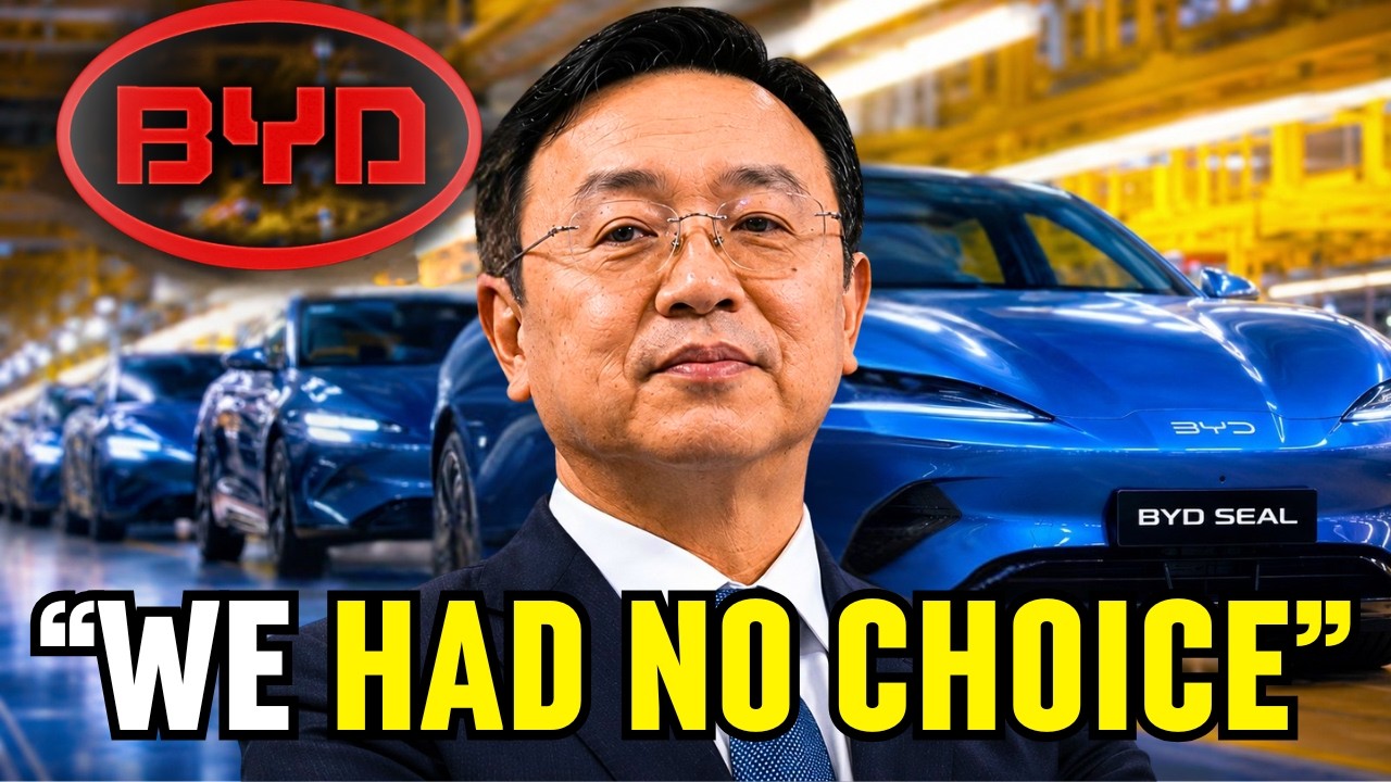 HUGE NEWS! BYD CEO Shocks All EV Makers!