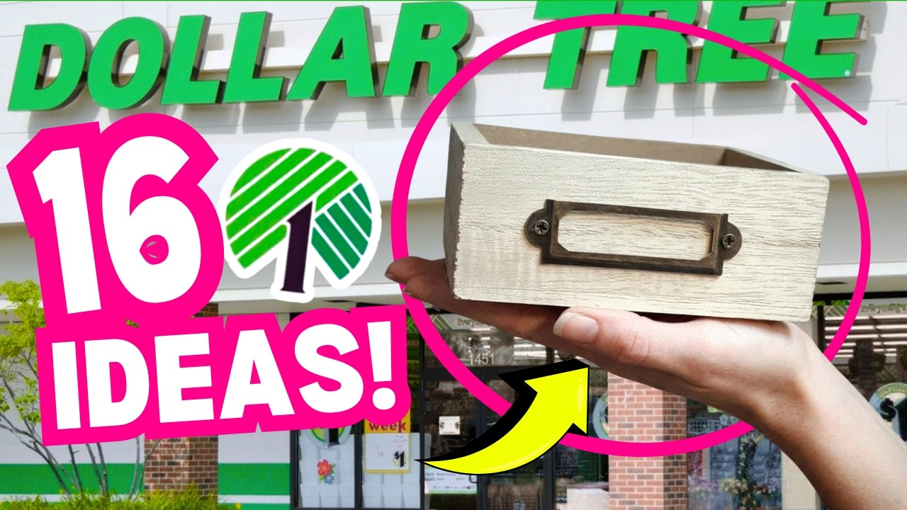 Everybody will want to make these! Dollar Tree Wood Box DIY Hacks