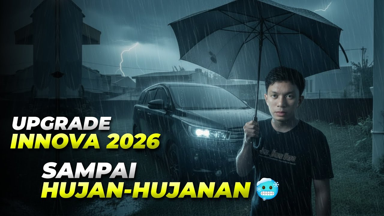 HUJAN GAK JADI HALANGAN! INNOVA REBORN 2026 UPGRADE PAKET SULTANN 🤩 #innovareborn 