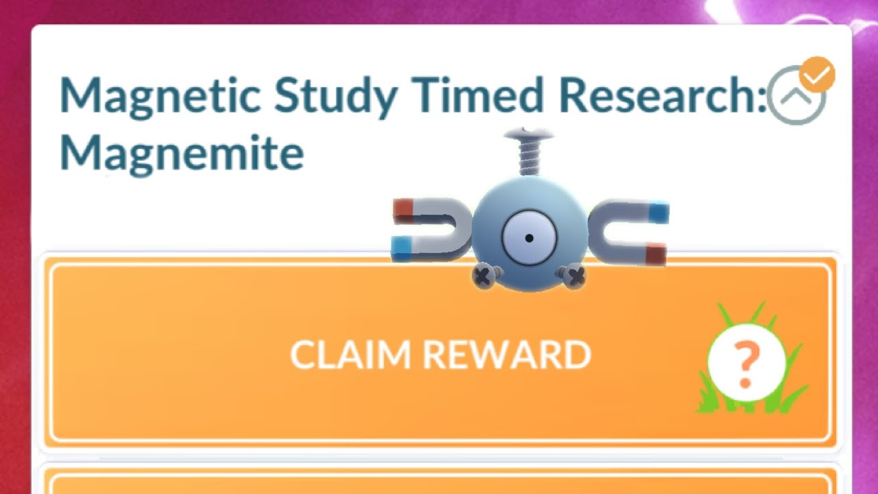 Pokémon Go (EP.4) Magnetic Study Timed Research: Magnemite
