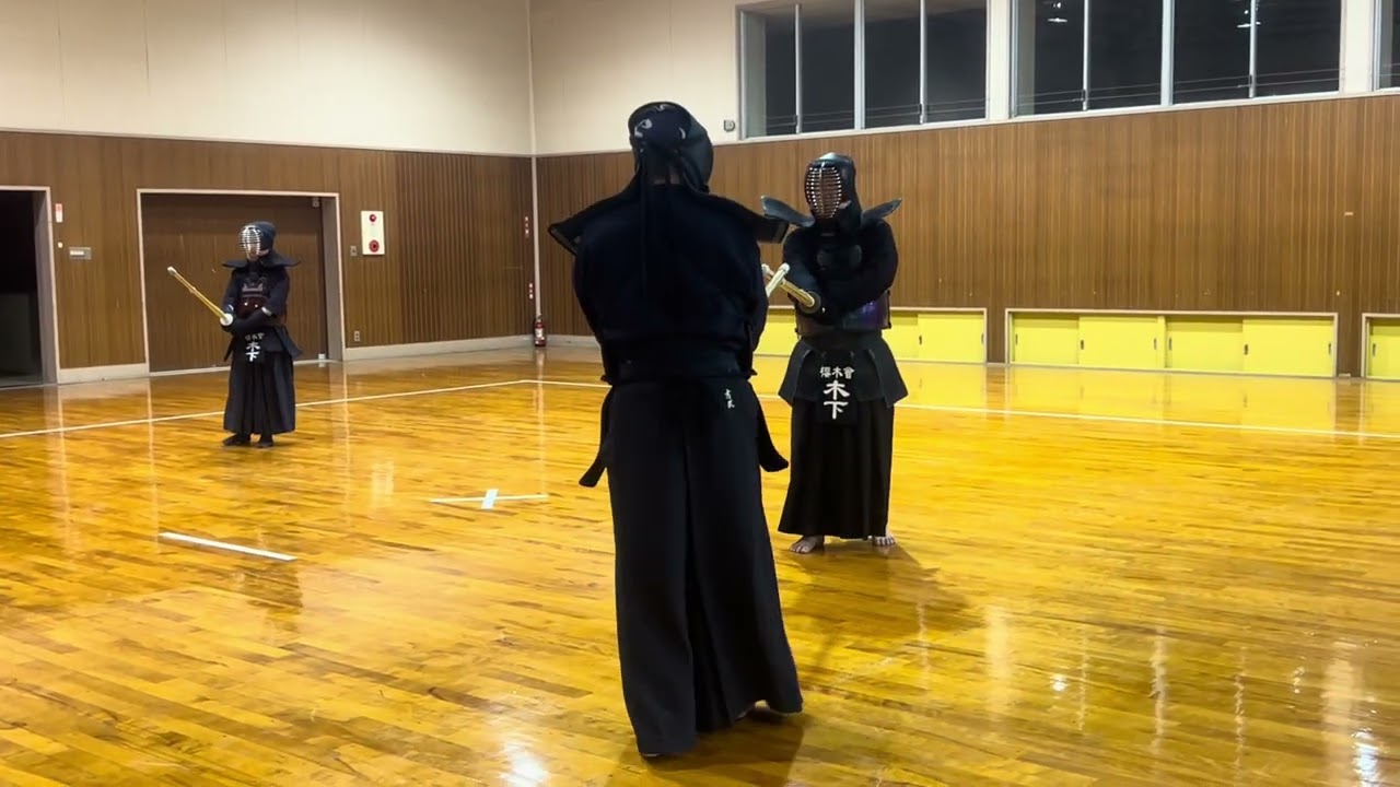 櫻木會稽古　2026年3月2日　地稽古　木下先生vs加藤さん　#剣道　#kendo   #栃木　#真岡市　#中年　#地稽古　#稽古　#楽しい稽古