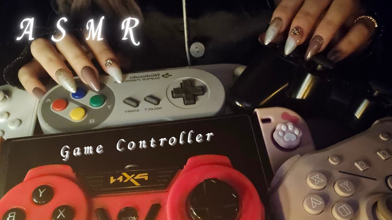 〖ASMR〗６種類のコントローラーの音🎮┊︎6 controller sounds.