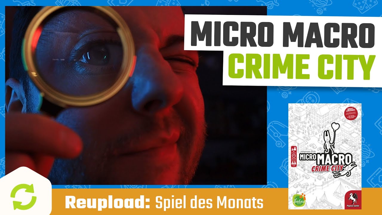 Micro Macro (Edition Spielwiese, Pegasus) | Spiel des Monats M&auml;rz 2021 [Reupload]